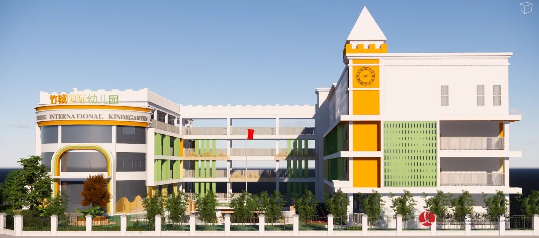 以青翠繁盛之竹，打造有生命力的教育樂園 | 竹郡國際幼兒園文化建設(shè)